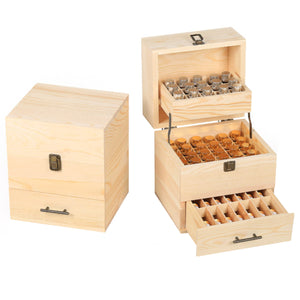 Slots,Essential,Storage,Wooden,Aromatherapy,Organizer,Roller