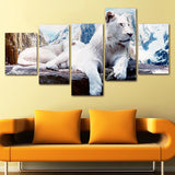 White,Canvas,Print,Paintings,Picture,Decor,Unframed