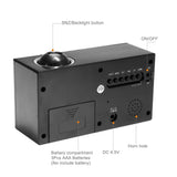 Digital,Clock,Binwo,Bedside,Projection,Alarm,Clock,Display,Tempera"