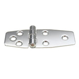 38x97mm,Flush,Hinges,Stainless,Steel,Polished,Silver,Marine