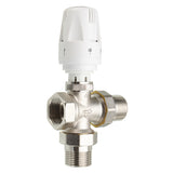 Standard,Thermostatic,Angled,Radiator,Brass,Valve,Temperature,Settings