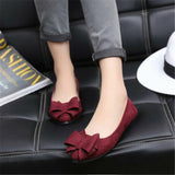 Women,Ballet,Bowknot,Shoes,Cotton,Lined,Pointed,Loafers,Dress,Leisure,Walkinng,Shoes