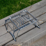 Outdoor,Stainless,Steel,Grill,Cooking,Stove,Folding,Stability,Durable