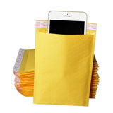 50Pcs,Kraft,Paper,Bubble,Mailers,Padded,Envelopes,Shipping,Yellow