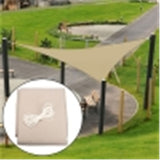3x3x3m,Triangle,Sunshade,Waterproof,Canopy,Camping,Patio,Garden,Awning,Sunshade