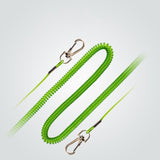 Retractable,Fishing,Coiled,Lanyard,Steel,Fishing,Extension,Tether,Fishing,Tools,Paddles