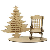 Christmas,Heaven,Wooden,Remembrance,Loved,Decorations,Craft