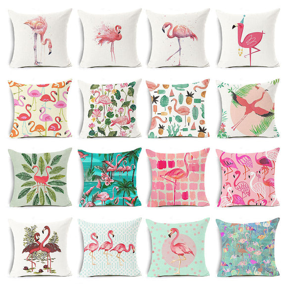 Honana,45x45cm,Pillow,Decoration,Flamingo,Design,Optional,Patterns