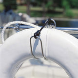 Stainless,Steel,Marine,Horseshoe,Bracket,Holder,Plastic,Mount
