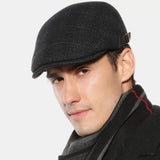 Men's,Beret,British,Plaid,Outdoor,Casual,Adjustable,Leisure