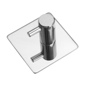 Stainless,Steel,Bathroom,Hooks,Chrome,Metal,Towel,Clothes,Holder