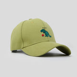 Unisex,Baseball,Little,Dinosaur,Embroidery