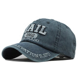 Unisex,Letter,Embroidered,Washable,Distressed,Baseball,Breathable,Cotton,Curved