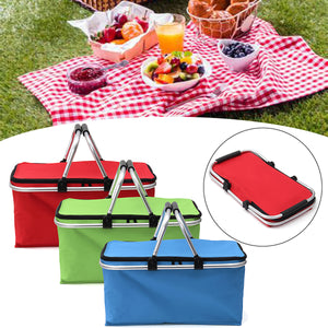 Large,Folding,Insulated,Thermal,Cooler,Picnic,Camping,Lunch,Storage,Baskets