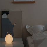 3life,Rabbit,Silicone,Night,Light,White,Light,Charge,Childern,Bunny,Night