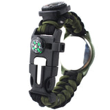 IPRee,Survival,Compasss,Bracelet,Watch,Emergency,Nylon,Paracord,Wristband