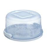 Plastic,Round,Handle,Pastry,Storage,Dessert,Container,Cover