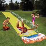 488x71cm,Inflatable,Water,Slide,Large,Double,Racer,Water,Racer,Slide,Board,Surfing,Summer,Outdoor,Garden