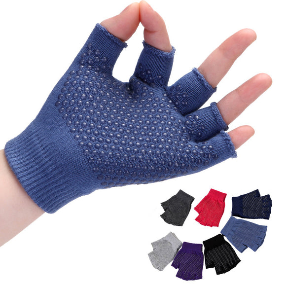 Women,Sporty,Style,Design,Fingerless,Gloves,Cotton,Figure,Glove