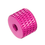 Suleve,M3AN5,10Pcs,Knurled,Thumb,Thread,Grommet,Gasket,Washer,Spacer,Aluminum,Alloy