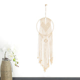 Round,Retro,Handmade,Tassel,Macrame,Hanging,Tapestry,Decor