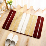 Honana,50x80cm,Modern,Minimalist,Gradient,Stripe,Carpet,Bathroom