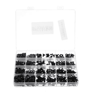 Suleve,MXCH10,1060Pcs,Carbon,Steel,Countersunk,Socket,Screw,Screw,Metric,Grade