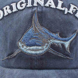 Baseball,Retro,Shark,Embroidery