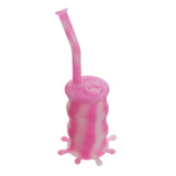 Multi,Color,Luminous,Silicone,Water,Glass,Glass,Smoke