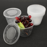 10Pcs,Transparent,Plastic,Disposable,Boxes,Restaurant,Storage,Container