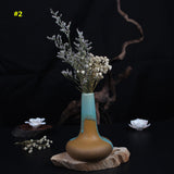 Zakkz,Glaze,Ceramic,Ornaments,Handmade,Aroma,Bottle,Flower,Arrangement,Pottery,Decor