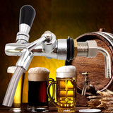 Draft,Kegerator,Faucet,Controller,Chrome,Plating,Shank,Bottle,Opener