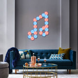 Loskii,Modular,Touch,Dimmable,Lights,Timing,Remote,Control,Hexagonal,Night,Light