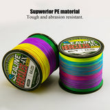 Strands,Braided,Fishing,Multi,Color,Super,Strong,Multifilament,Braid,100LB,200LB