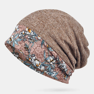 Printed,Stitching,Beanie,Scarf,Turban