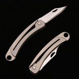 Titanium,Alloy,Folding,Knife,Camping,Tactical,Knife,Steel,Combat,Portable,Pocket,Knife,Utility,Survival,Hunting,Rescue,Tools