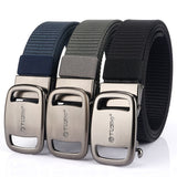 TUSHI,125cm,Fashion,Nylon,Waist,Belts,Aluminium,Buckle,Quick,Unlock,Tactical