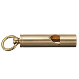 Brass,Survival,Whistle,Copper,Chain,Buckle,4.2x1cm