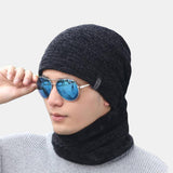 Men's,Thickening,Earmuffs,Beanie,Riding,Scarf