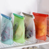 Reusable,Silicone,Storage,Vacuum,Fresh,Sealer,Container,Kitchen,Fridge,Tools