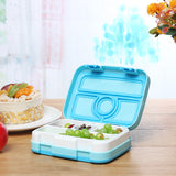 Layer,Bento,Lunch,Picnic,Container,Plastic,Divided,Storage,Microwave,Lunch