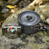 Outdoor,Camping,Cooking,Stove,Foldable,Alcohol,Stove,Windshield