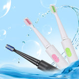 Travel,Rechargeable,Ultrasonic,Electric,Toothbrush,Waterproof,Cleaning,Teeth,Heads