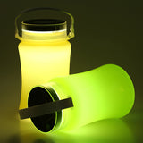 Outdoor,Fishing,Folding,Solar,Light,Waterproof,Powered,Lantern,Silicone,Bottle