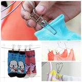 Suleve,SSCH01,20Pcs,Stainless,Steel,Clothes,Metal,Clips,Hanger,Socks,Underwear,Towel,Sheet