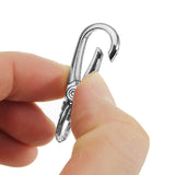 10Pcs,Silver,Alloy,Swivel,Spring,Trigger,Round
