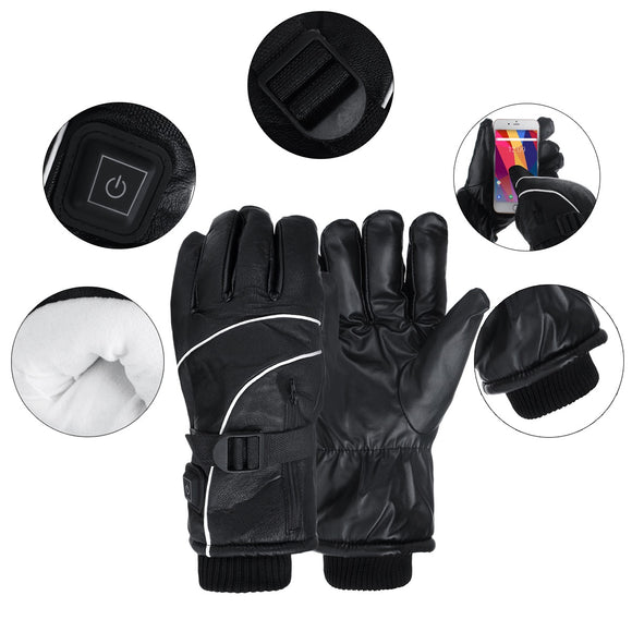Electrically,Heated,Gloves,Waterproof,Windproof,Motorcycle,Winter,Warmer,Outdoor,Thermal,Equipment