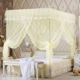 Netting,Canopy,Corner,Queen,Sizes,Bathroom,Textile