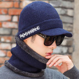 Outdoor,Men's,Letter,Earmuffs,Scarf