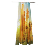 Waterproof,Shower,Curtain,Bathroom,Toilet,Cover,Sunflower,Summer,Feeling,Decor